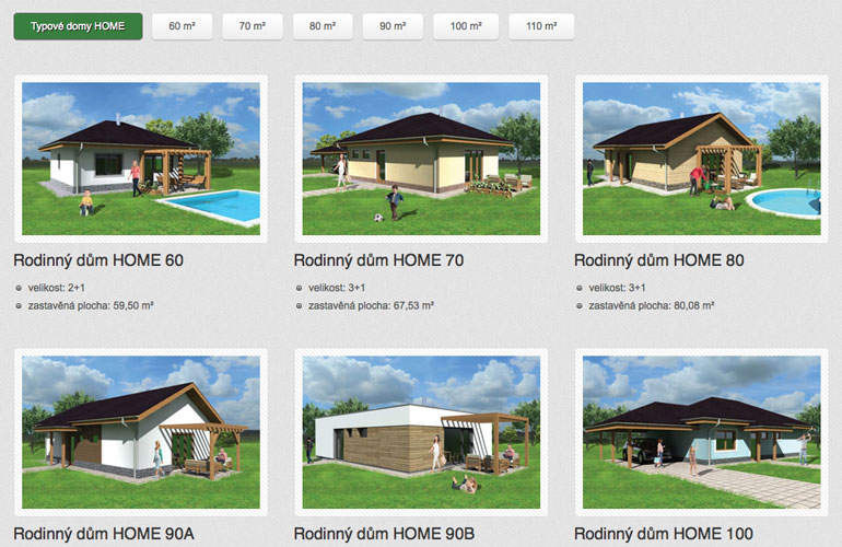 Ukázka webu AmericanHome.cz - 4